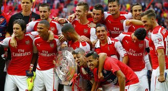Arsenal má první trofej, vyhrál bitvu o Superpohár nad Citizens 3:0