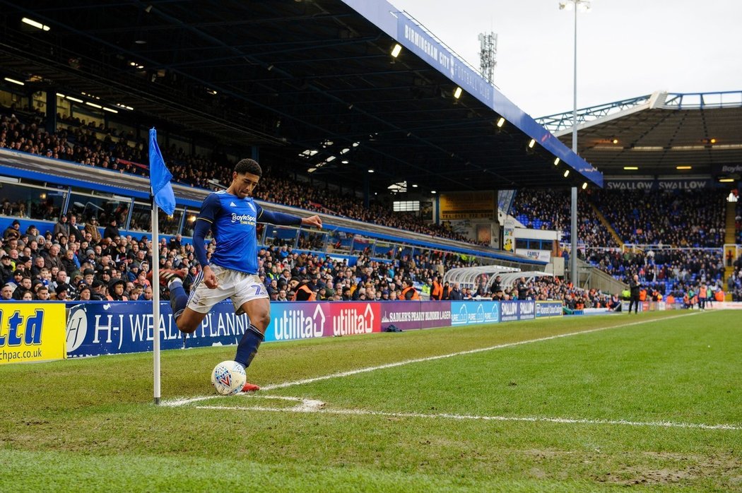 Jude Bellingham ještě v dresu Birminghamu