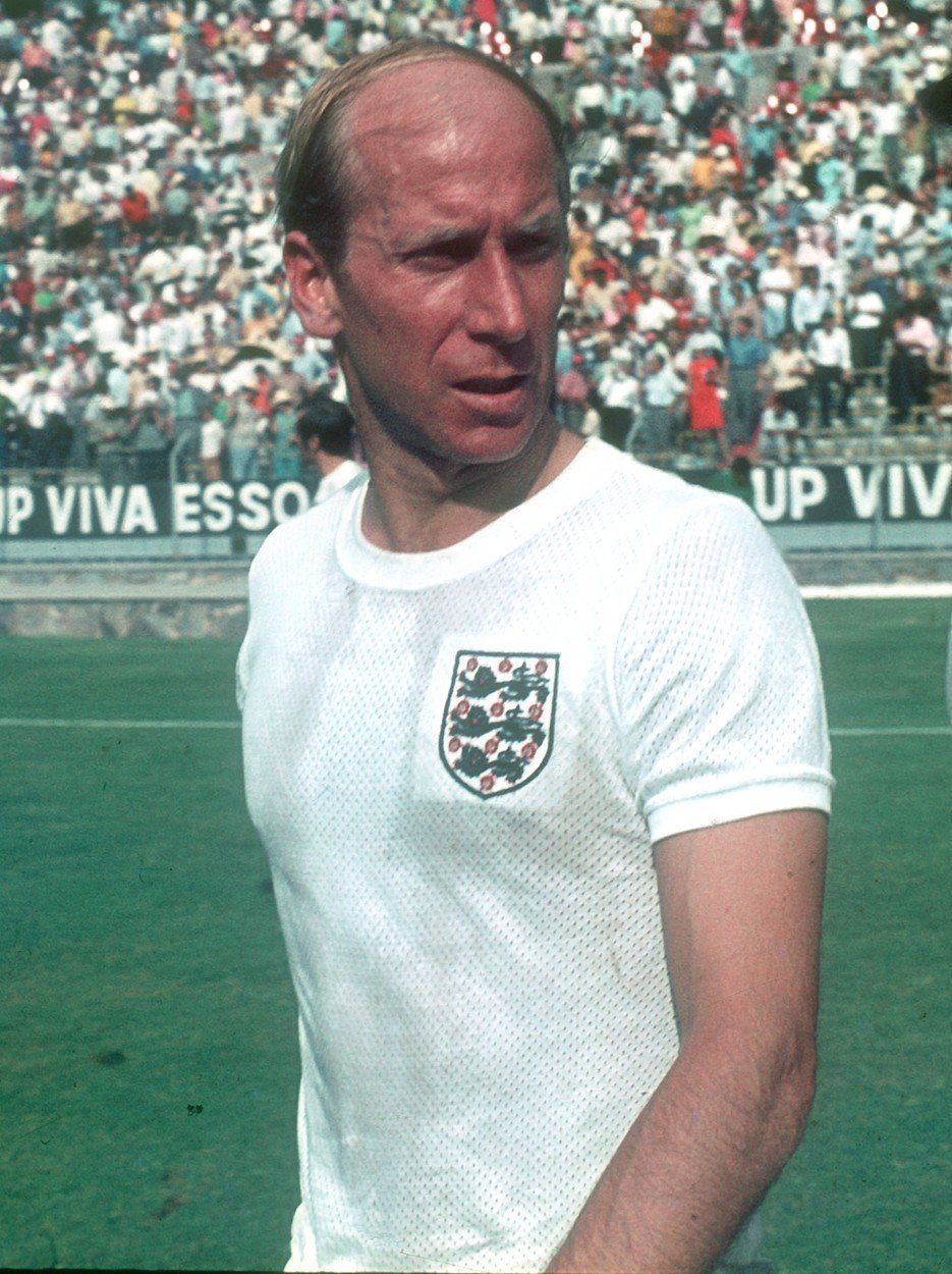 Bobby Charlton na fotbalovém mistrovství světa 1970 v Mexiku