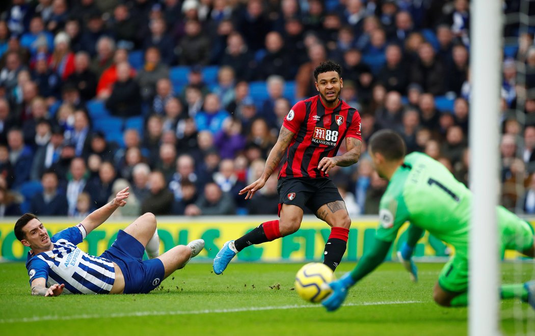 Joshua King z Bournemouthu byl jedničkou na seznamu útočníků pro Manchester United