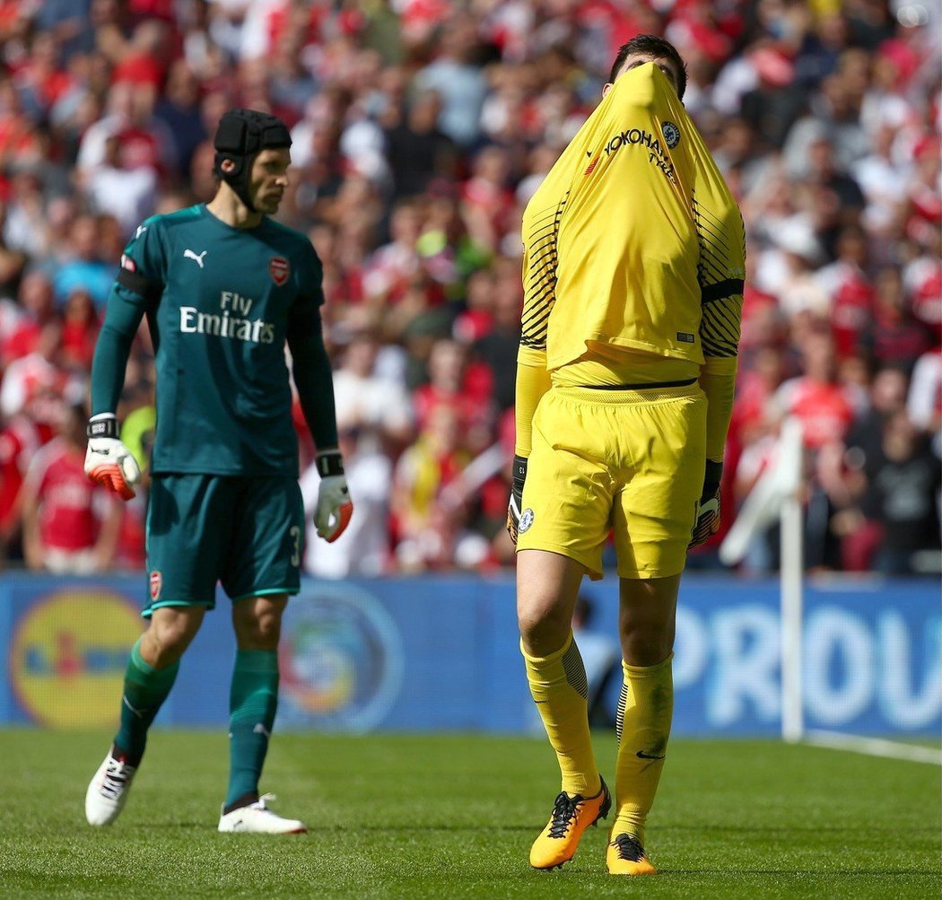 Thibaut Courtois Petra Čecha z penalty nepřekonal