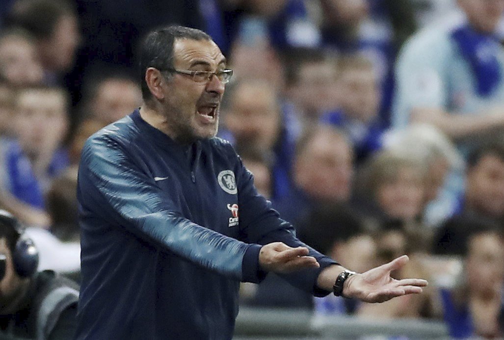 Maurizio Sarri zuřil, když brankář Arrizabalaga odmítl vystřídat