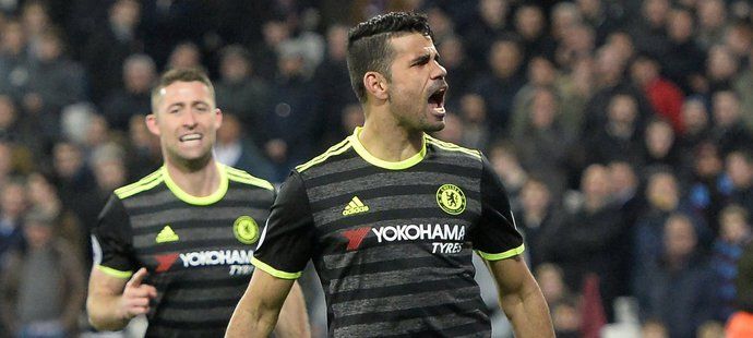 Diego Costa vstřelil druhý gól Chelsea