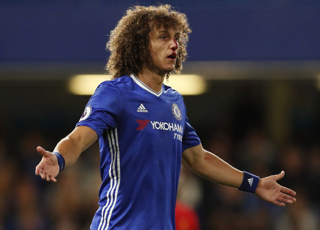 David Luiz poprvé v dresu Chelsea po svém návratu z PSG