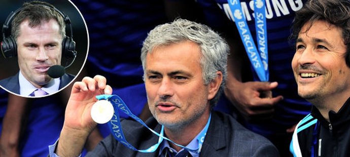 Expert Sky Sports Jamie Carragher tvrdí, že Mourinho se stal nejlepším trenérem, stejně jako byl Alex Ferguson.