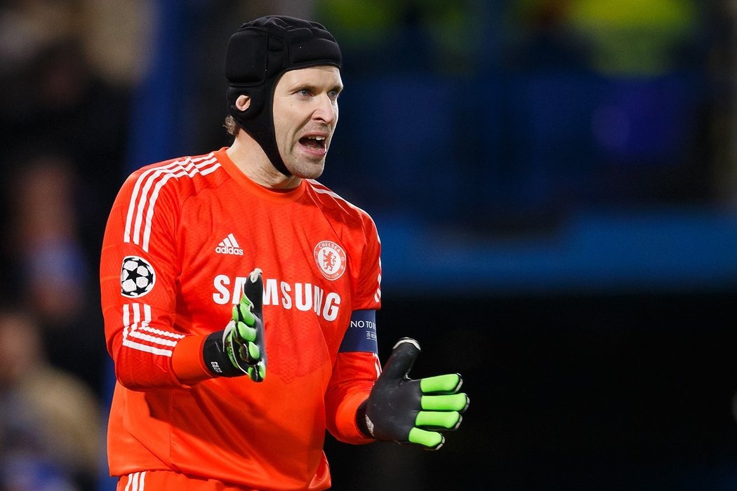 Gólman Chelsea Petr Čech 