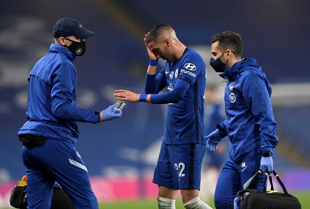 Utkání anglické fotbalové Premier League mezi Chelsea a Brightonem