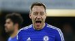 Kapitán Chelsea John Terry se raduje z postupu Blues přes Liverpool v semifinále anglického poháru.