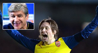 Šťastný Wenger: Když milujete fotbal, milujete Rosického