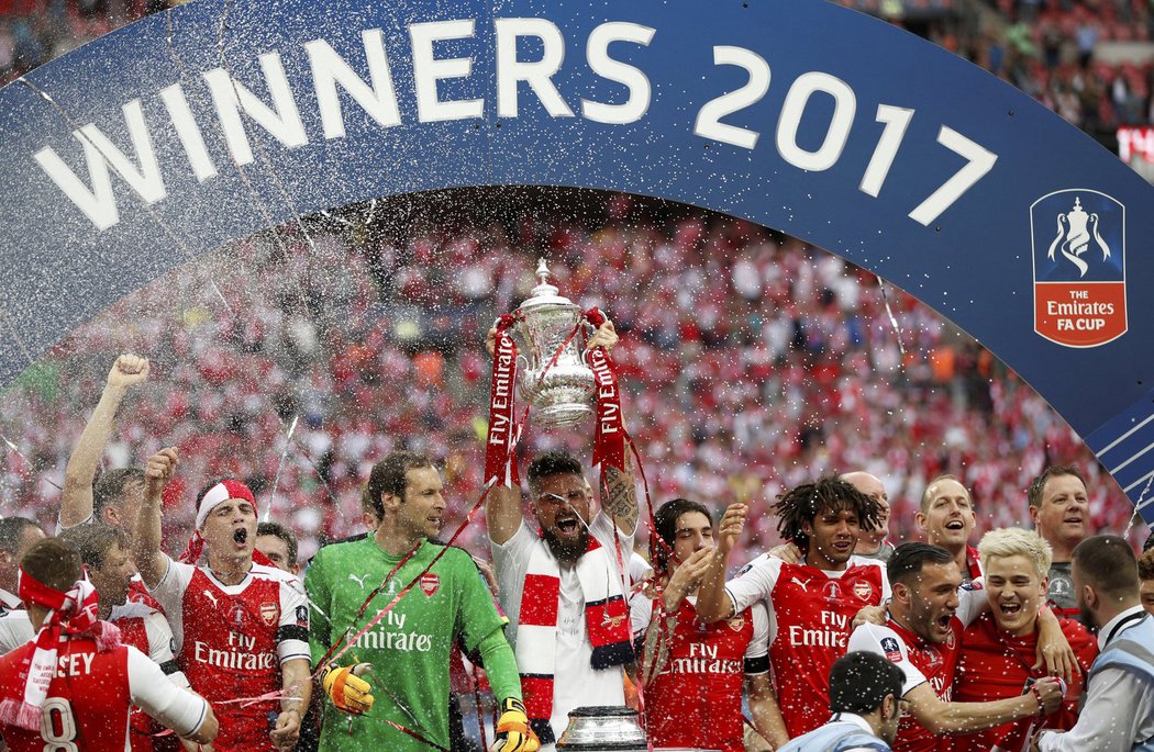 Fotbalisté Arsenalu jsou vítězi FA Cupu pro ročník 2016/17