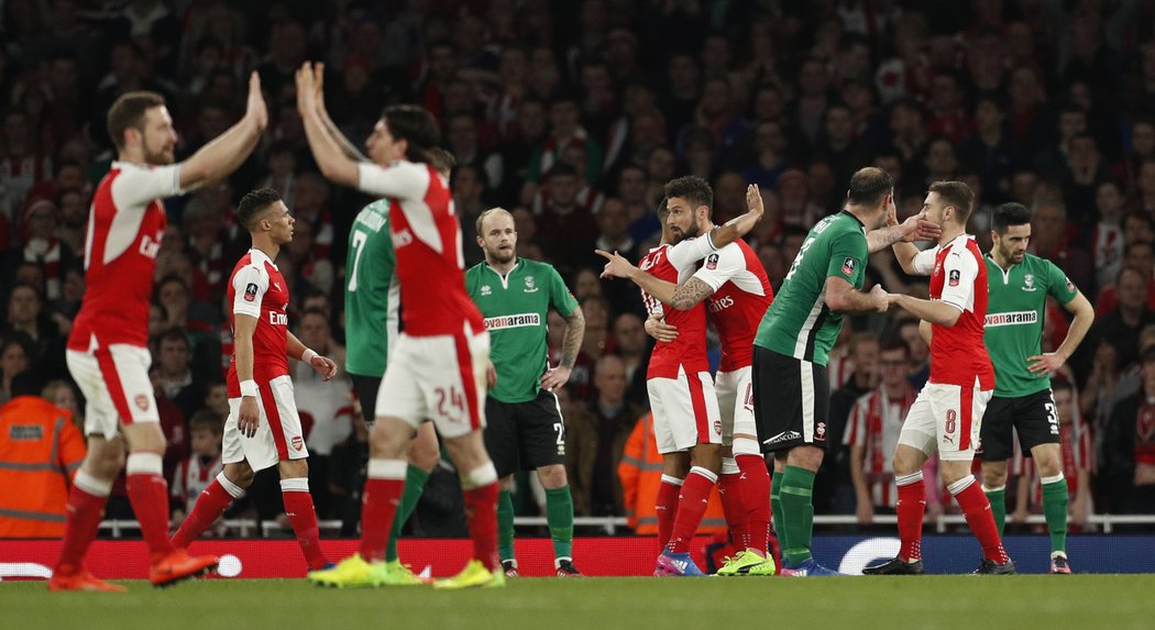 Arsenal překvapení nepřipustil, Lincoln City smetl vysoko 5:0