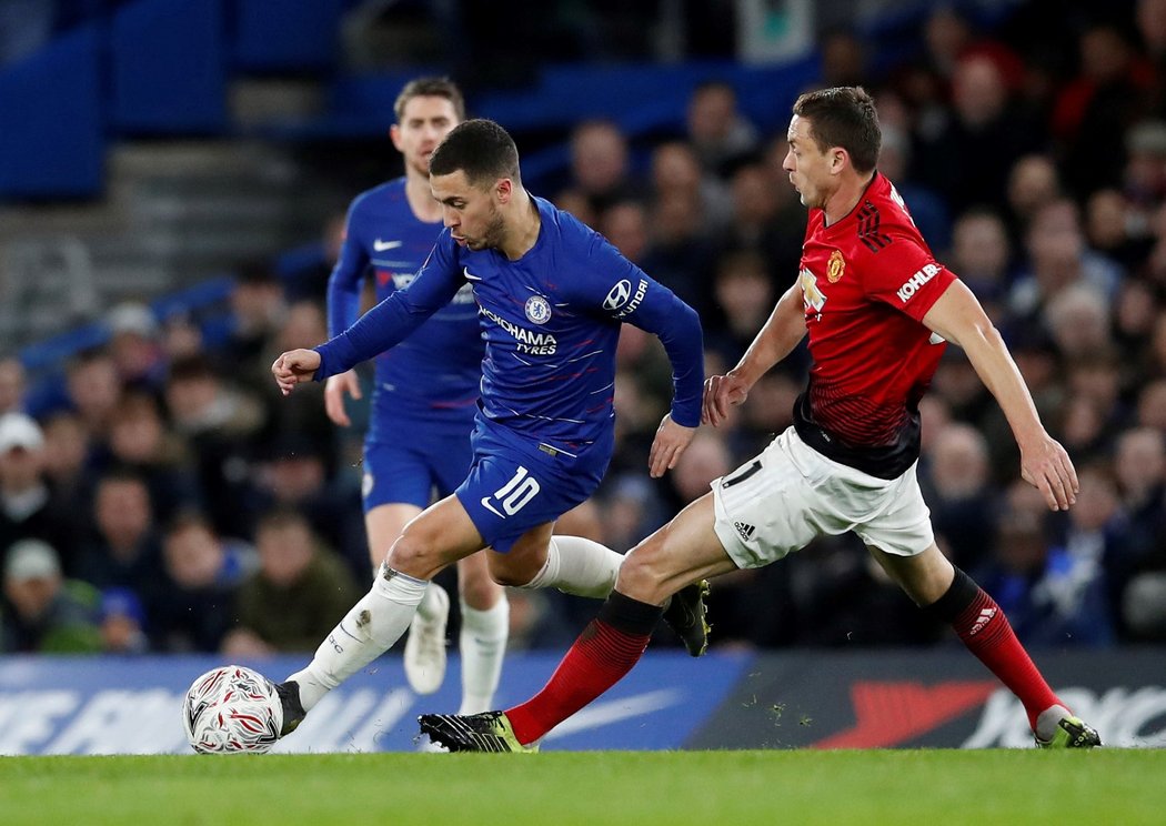 Fotbalisté Chelsea prohráli s Manchesterem United 0:2 a loučí se s FA Cupem