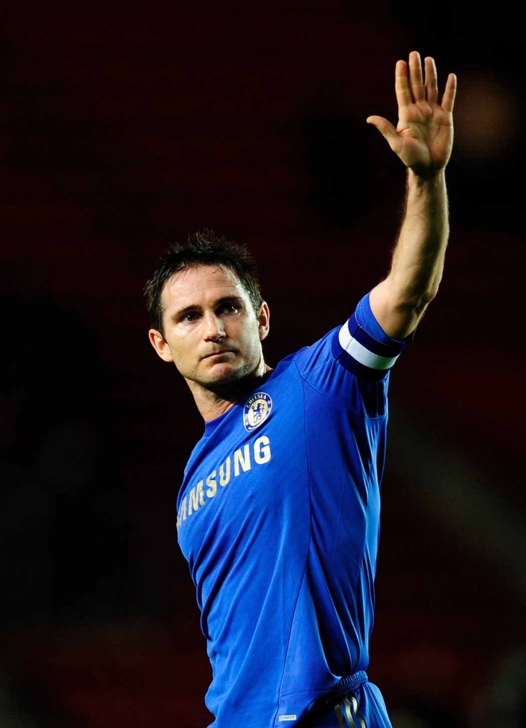 Frank Lampard, legendární záložník Chelsea. V zápase FA Cupu na půdě Southamptonu se zapsal mezi střelce, Chelsea vyhrála 5:1
