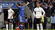 Didier Drogba se raduje z prvního gólu do sítě Tottenhamu