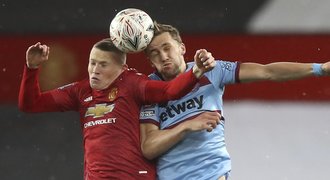 West Ham končí v FA Cupu. Tlaku United neodolal, Souček smolně u gólu