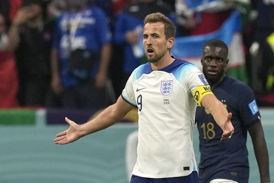 Anglický kapitán Harry Kane