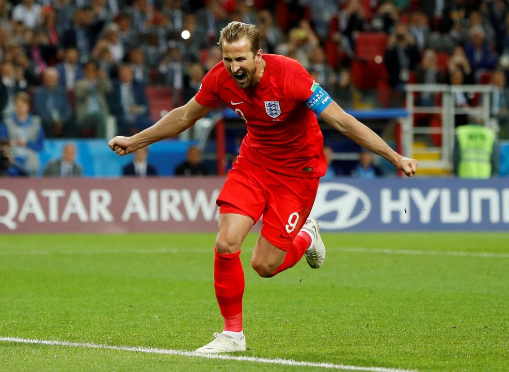 Gólostroj Harry Kane udeřil i v osmifinále MS proti Kolumbii