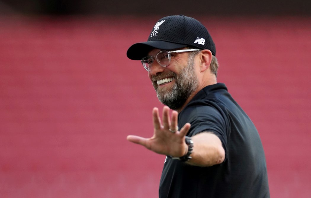 Špičkový fotbalový trenér Jürgen Klopp