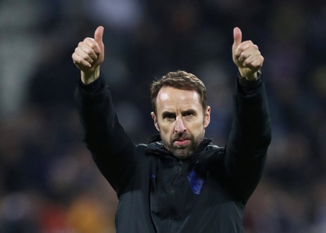 Spokojený kouč Albionu Gareth Southgate