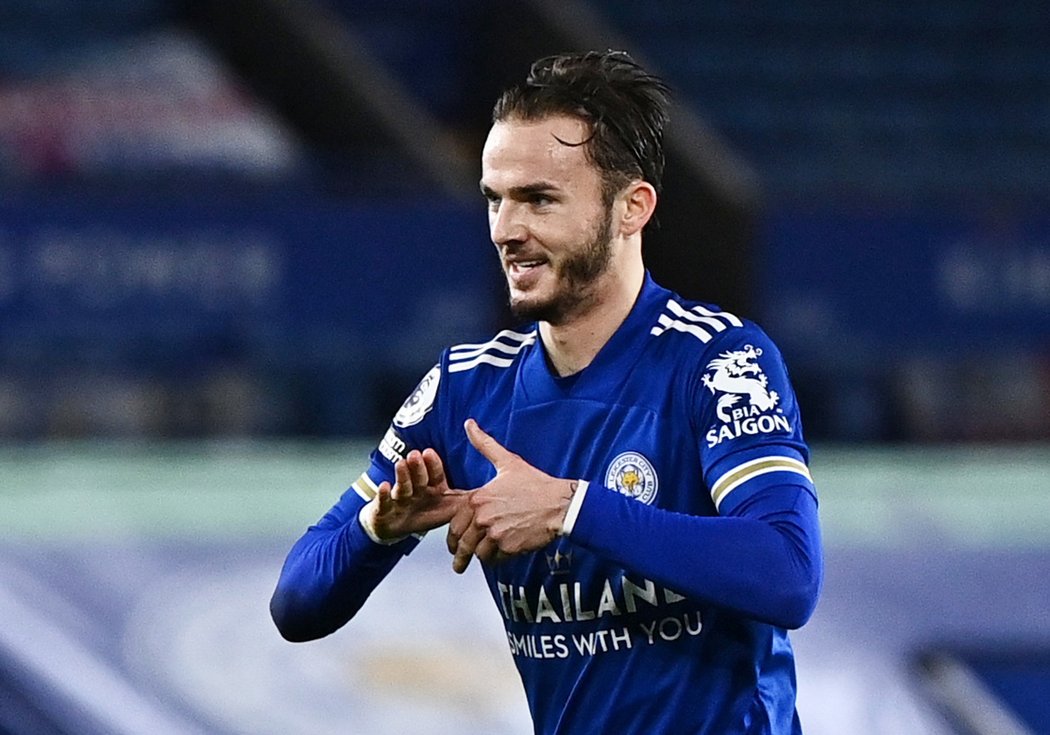 Největší poklad Leicesteru, James Maddison