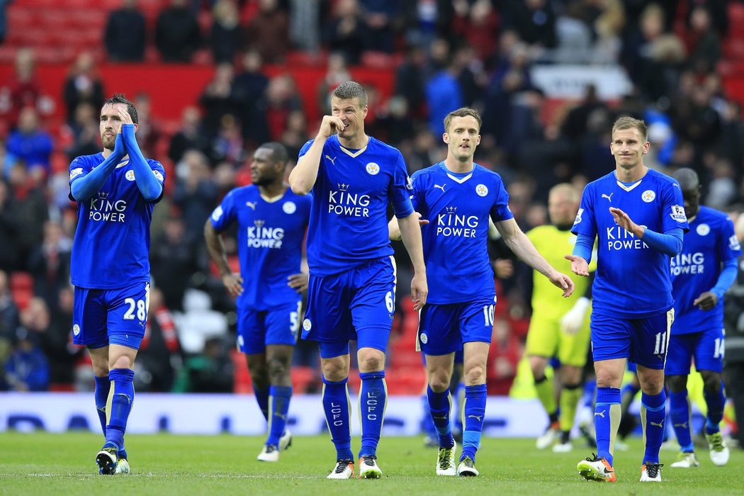 Fotbalisté Leicesteru po remíze 1:1 na Manchesteru United