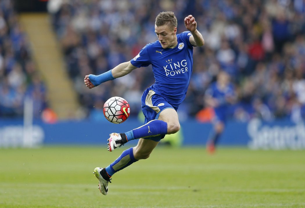 Útočník Leicesteru Jamie Vardy