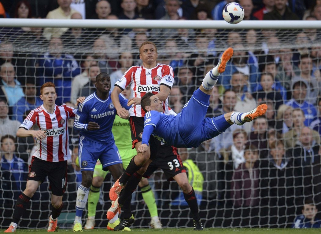 Chelsea se snažila, ale bitvu se Sunderlandem nezvládla. Padla doma 1:2