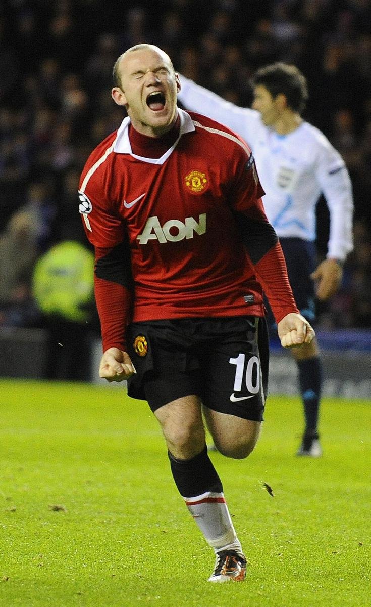 Wayne Rooney rozhodl o vítězství Manchesteru v Glasgowě