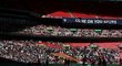 Na finále Ligového poháru v Anglii mohlo do Wembley v rámci výzkumného projektu osm tisíc fanoušků