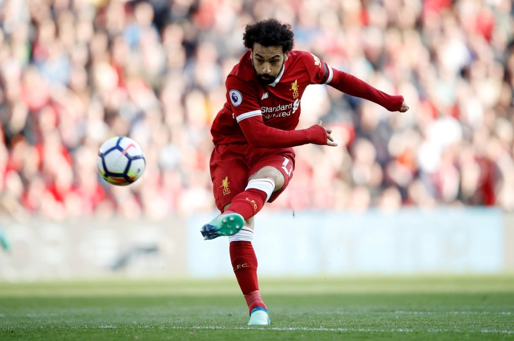 Mohamed Salah vstřelil 40. gól v sezoně