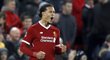 Virgil van Dijk zapsal první gól v dresu Liverpoolu proti největšímu rivalovi, Evertonu