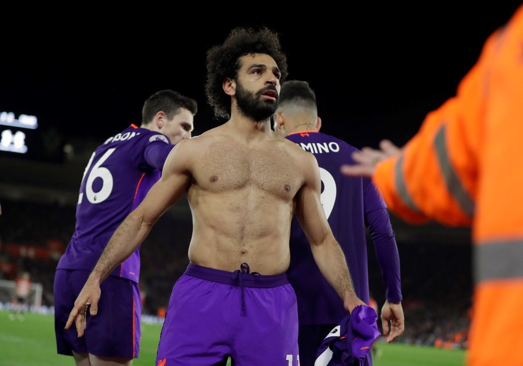 Fotbalisté Liverpoolu zdolali díky dvěma gólům v koncovce Southampton 3:1. Vítěznou trefu obstaral Mohamed Salah
