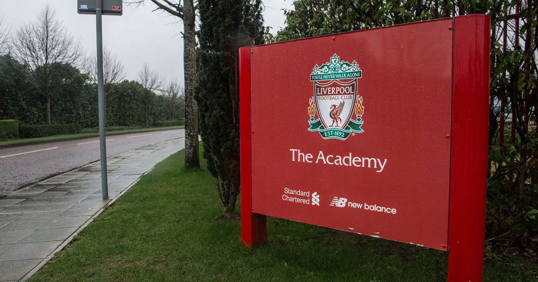 Vstup do akademie slavného anglického klubu Liverpool FC