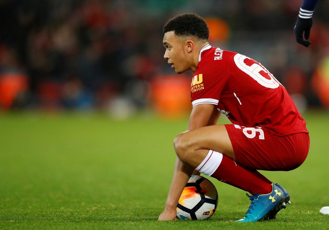 Trent Alexander-Arnold vypadal po vypadnutí z FA Cupu zkroušeně