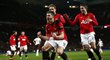 Hráči Manchesteru United se radují z fantastického obratu proti Fulhamu