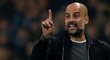 Naštvaný trenér Manchesteru City Pep Guardiola