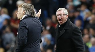 Rozčílený Ferguson po derby: Mancini ovlivňoval sudí