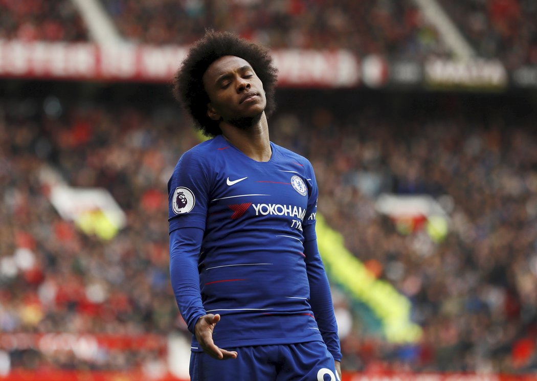 Křídelník Chelsea Willian lituje neproměněné šance