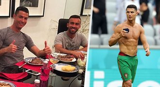 Ronaldova perfektní dieta? Je to jinak. Dopřeje si i jídlo s hranolky