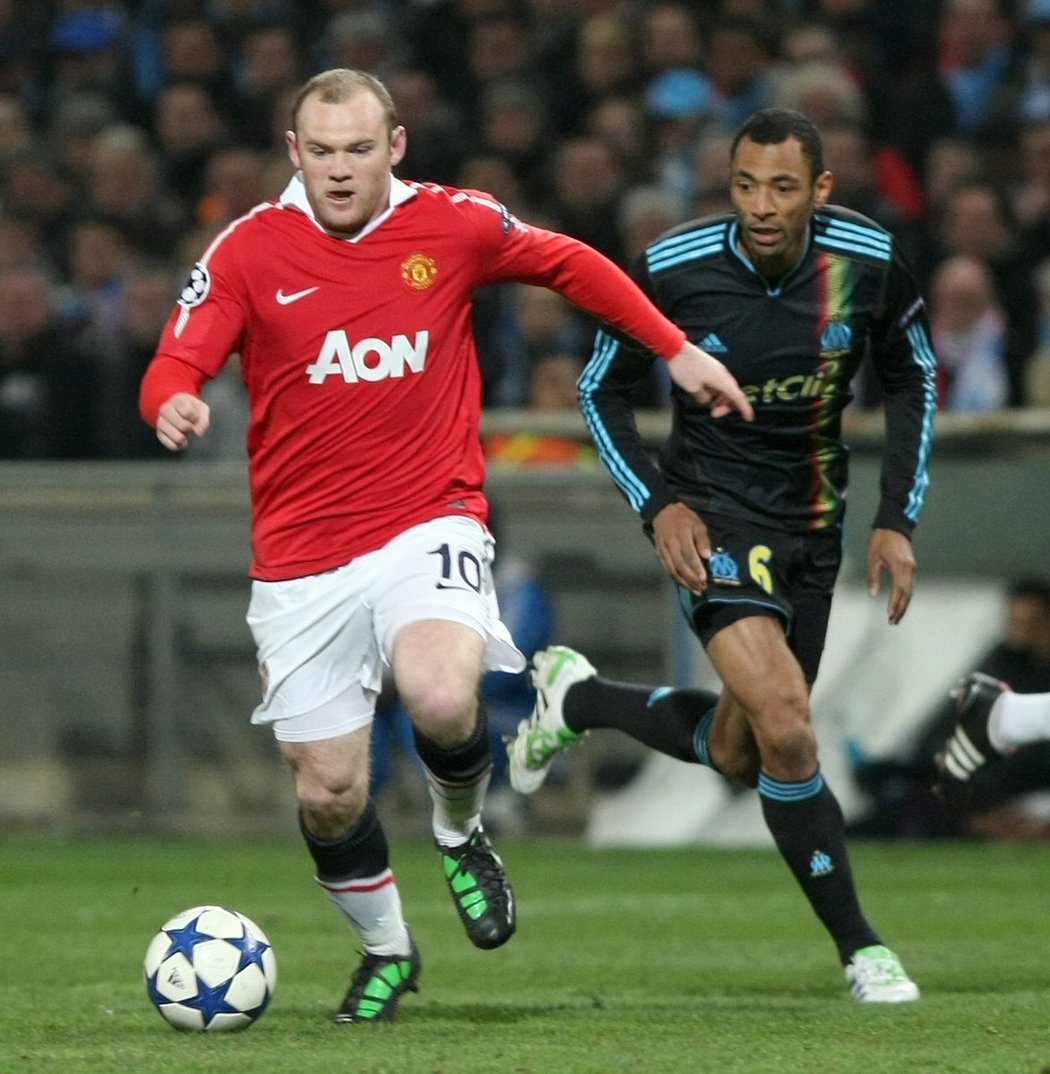 Wayne Rooney hraje v poslední době ve slušné formě, podílel se i na postupu Manchesteru přes Marseille