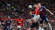 Rooneyho gólová hlavička v utkání anglické ligy proti Stoke