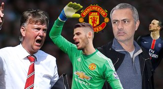 De Gea nechce chytat pod Van Gaalem. Přijde s Mourinhem i Zlatan?