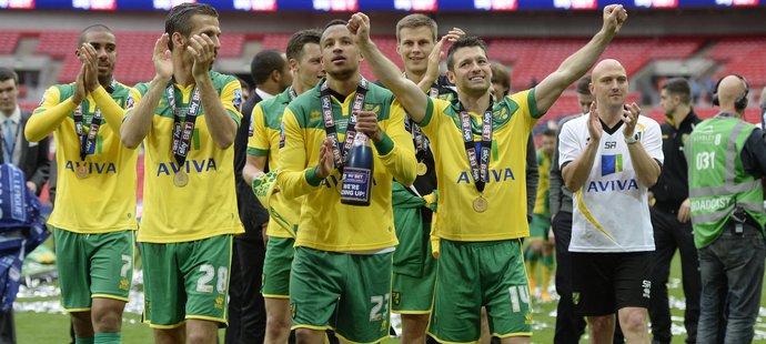 Norwich se rok po sestupu vrací do fotbalové Premier League