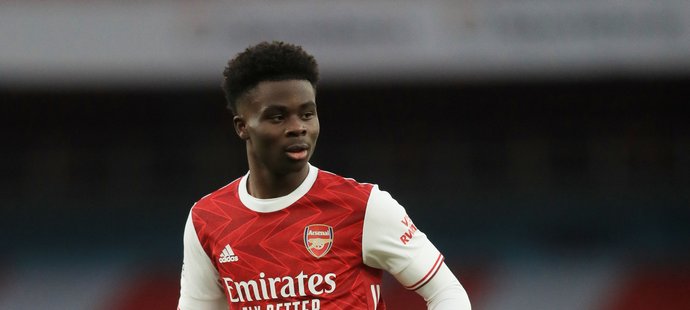 Bukayo Saka je už jako teenager hvězdou a tahounem Arsenalu