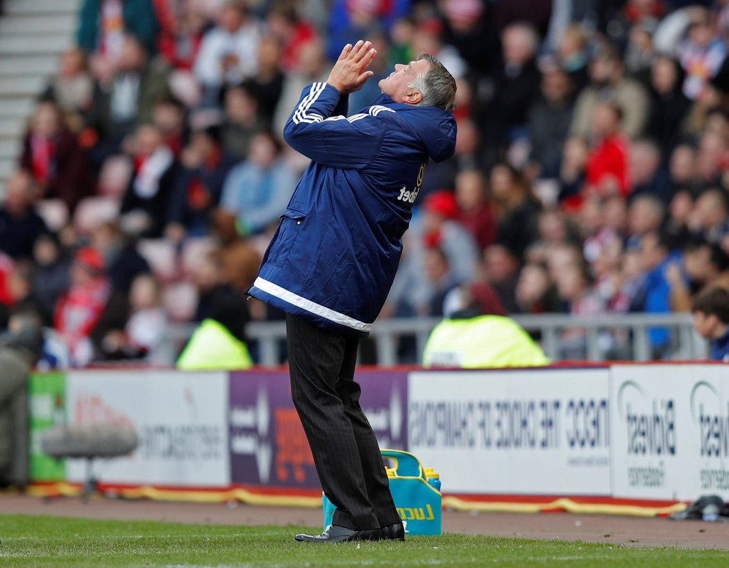 Trenér Sunderlandu Sam Allardyce nevěřil vlastním očím, když viděl zákrok Petra Čecha