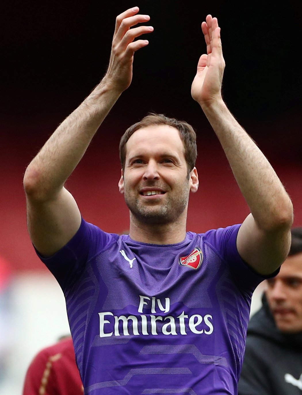 Petr Čech se loučil po zápase s Brightonem (1:1) na Emirates Stadium s Arsenalem