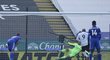 Alexandre Lacazette proti Leicesteru proměnil penaltu