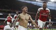 To je radost! Lucas Torreira slaví první trefu v dresu Arsenalu