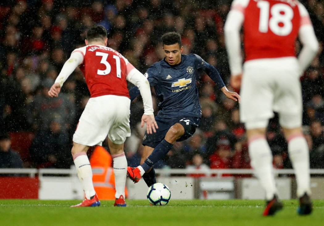 Fotbalisté United prohráli na Arsenalu 0:2