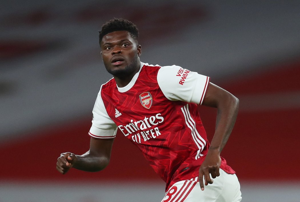 Záložník Arsenalu Thomas Partey